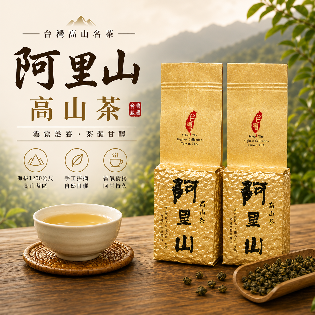 經典阿里山高山茶